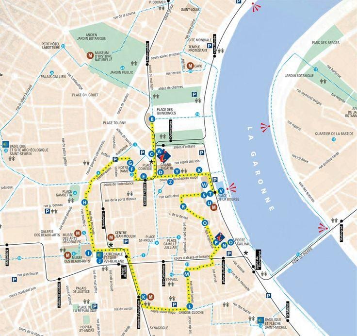 зураг Bordeaux алхах аялал