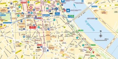 Bordeau газрын зураг