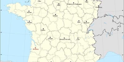 Бордо хотын захиргаа газрын зураг
